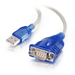 CABLES TO GO, USB TO DB9 MALE SERIAL ADAPTER